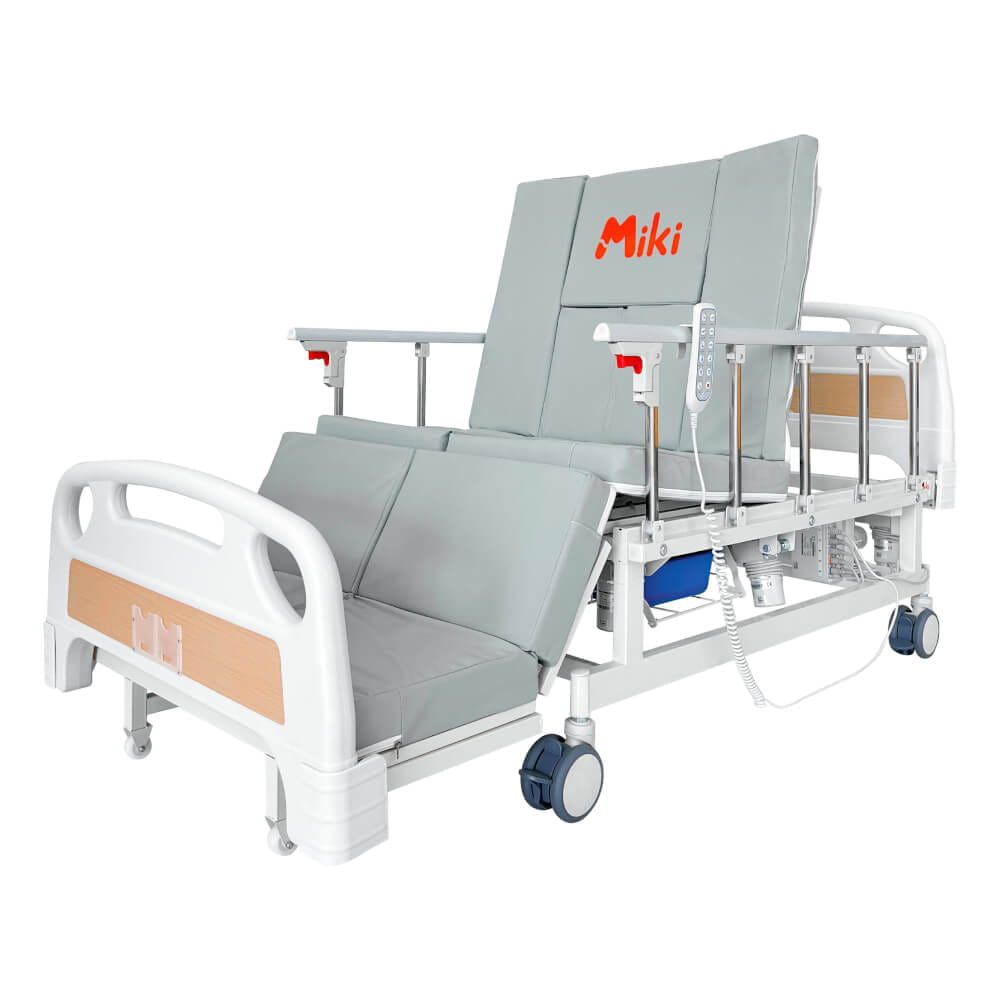 เตียงผู้ป่วยไฟฟ้า MIKI THAILAND JD-H02 4 ไกร์ พร้อมฟูกที่นอน_0